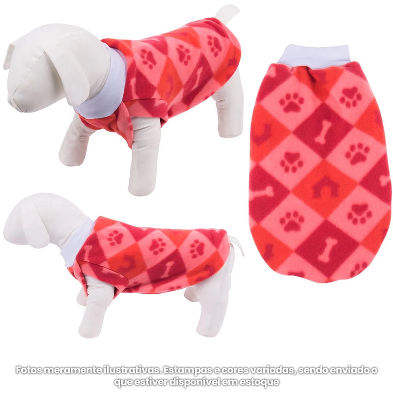 Kit 3 Roupinhas de Inverno Soft para Cães