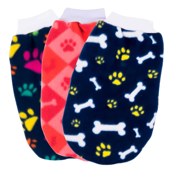 Kit 3 Roupinhas de Inverno Soft para Cães