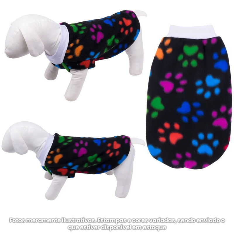 Kit 3 Roupinhas de Inverno Soft para Cães