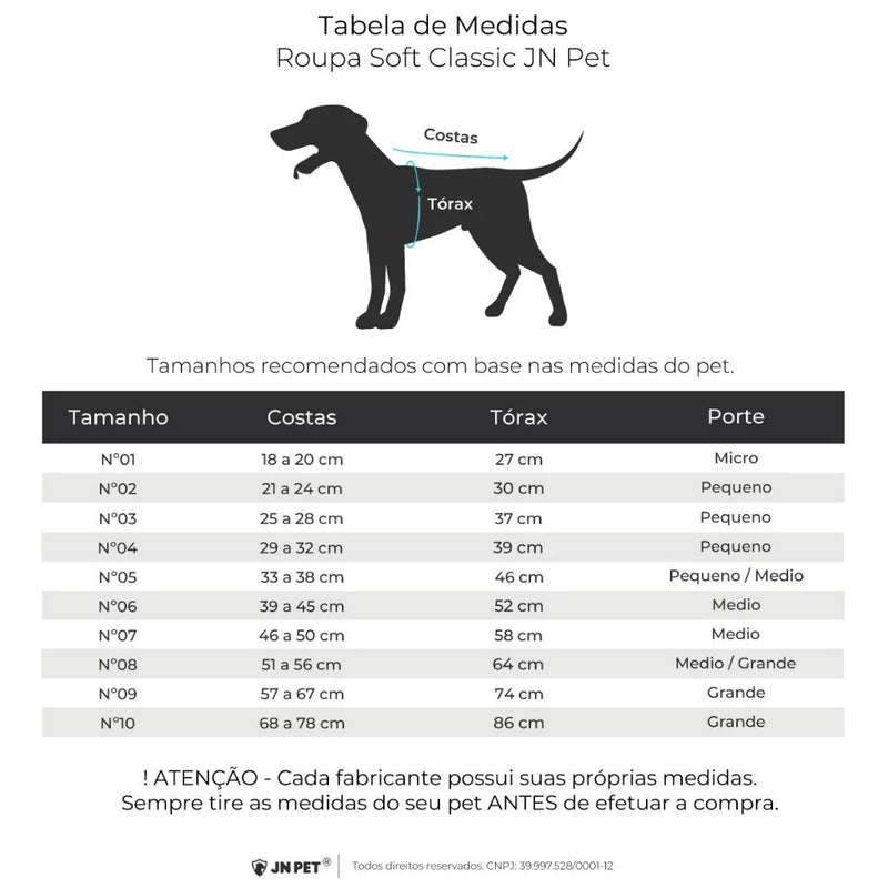 Kit 3 Roupinhas de Inverno Soft para Cães