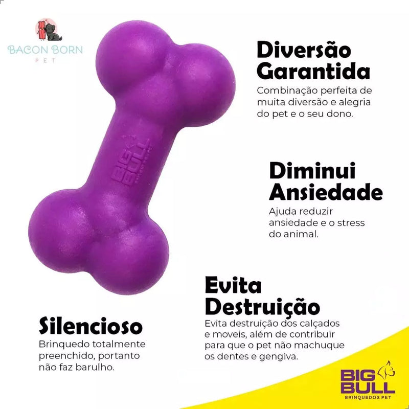 Brinquedo Pet Cachorro Osso Ossinho Anti Stres