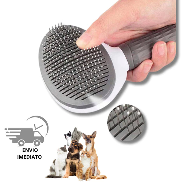 ESCOVA TIRA PELO PET MASSAGEADORA
