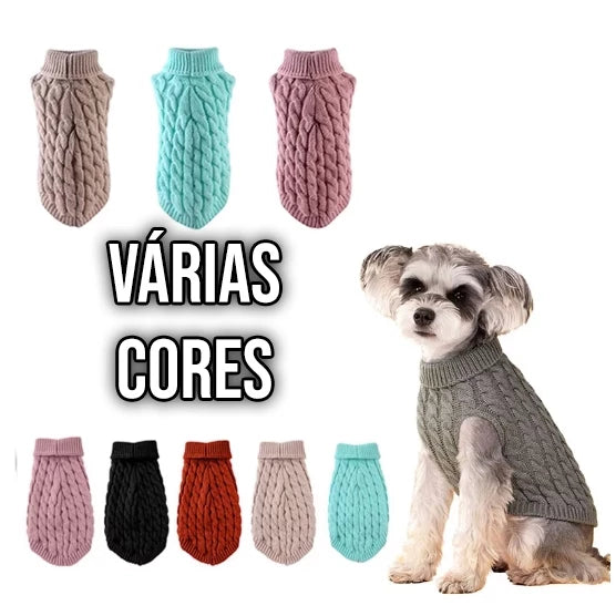 Suéter de Inverno para Cães e Gatos