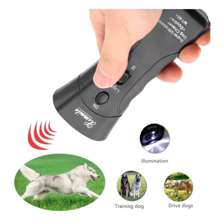 Adestrador UltraSonico para Cachorro Anti Latido e Coleira