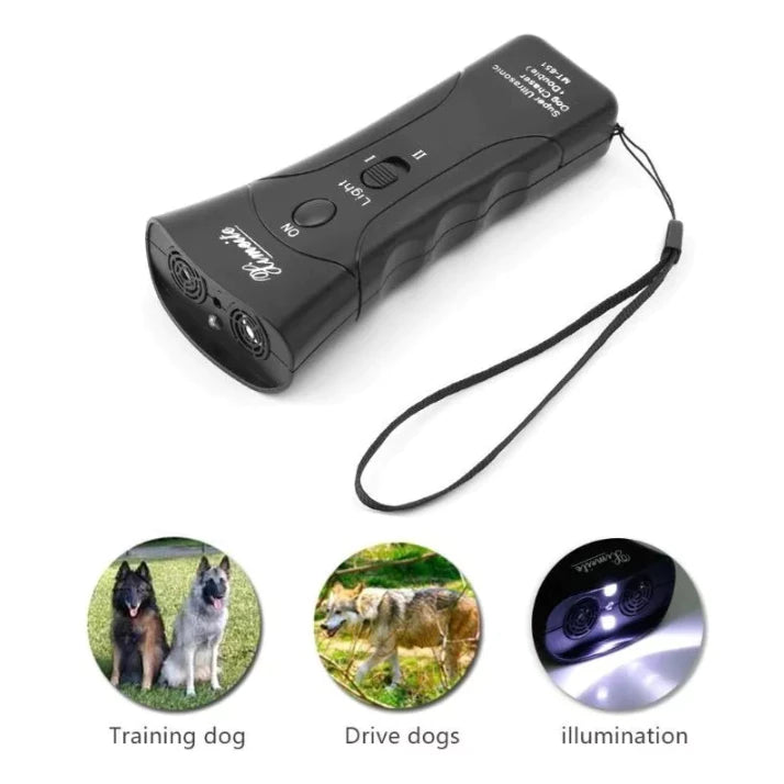 Adestrador UltraSonico para Cachorro Anti Latido e Coleira