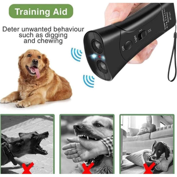 Adestrador UltraSonico para Cachorro Anti Latido e Coleira