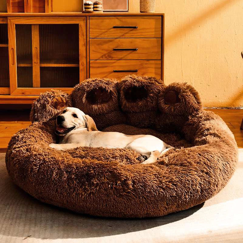cama pet nuvem pata antialérgica