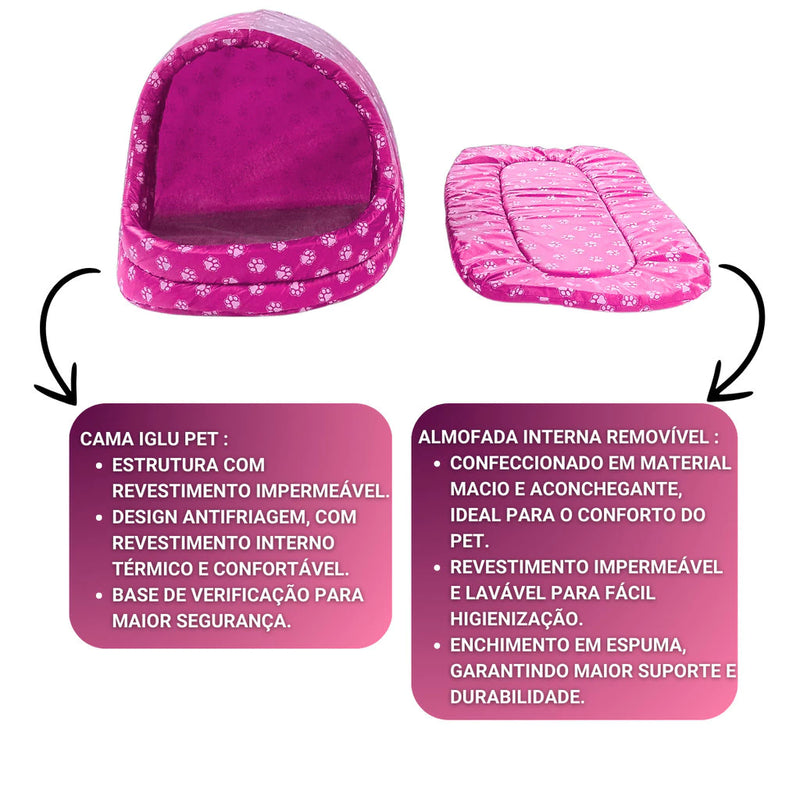 Cama Caminha Casinha Toca Iglu 100% Impermeável